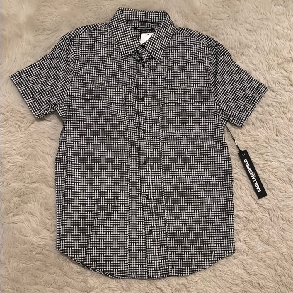Karl Lagerfeld Checkered Men’s Shirt